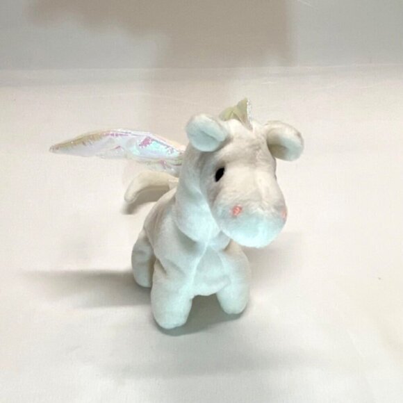 Ty Beanie Babies Extremely Rare *1995 Magic The Dragon *PVC *Tag Errors *Mint - Picture 10 of 10